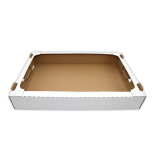 Pudełko na pączki i ciasto 59x40x9,5 cm – karton cukierniczy transportowy